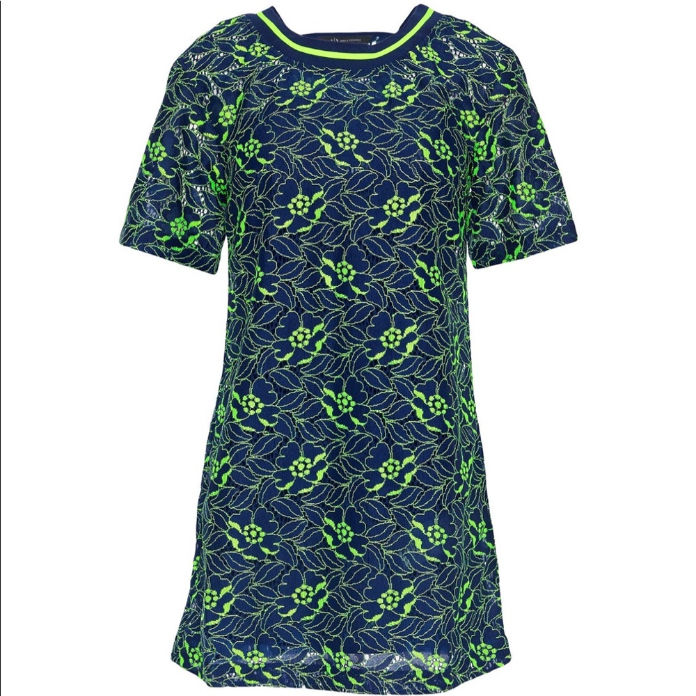 Armani Exchange Mini Lace Dress